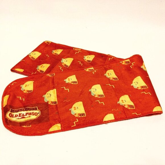 FUN OLD EL PASO TACO Scarf Heart Eyes TACOS - Picture 1 of 5